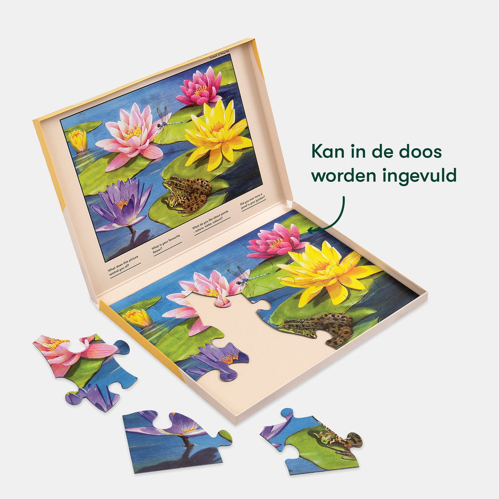 Afbeeelding van het spel Puzzel lily pond, speciaal geselecteerd  voor ouderen met dementie