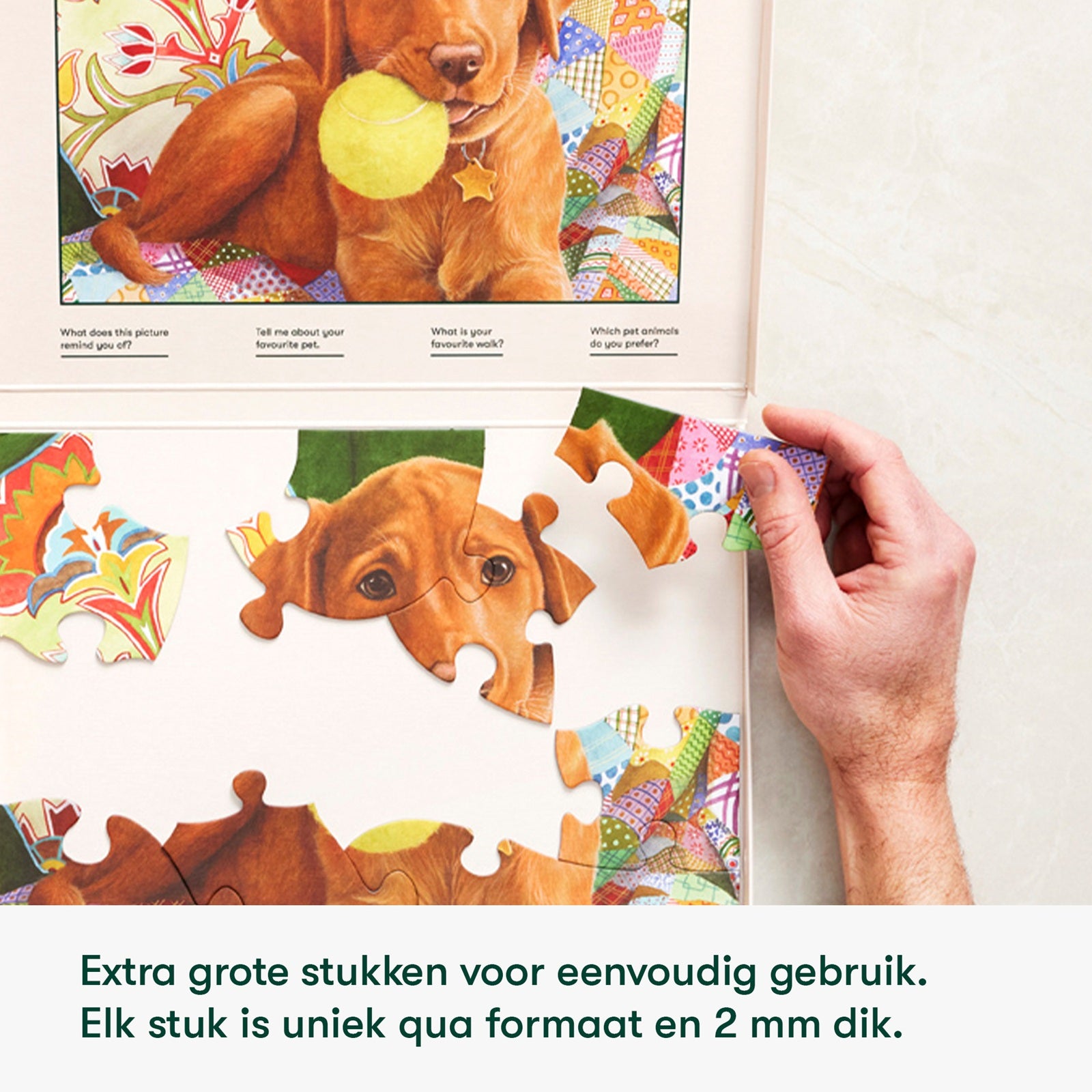 Puzzel - Het leven van een Kitten - 13 stukjes