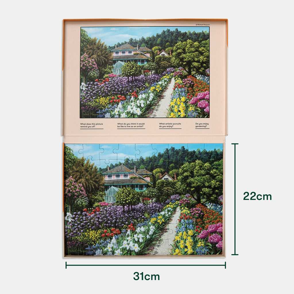 Puzzel - Monet's Garden - 63 stukjes