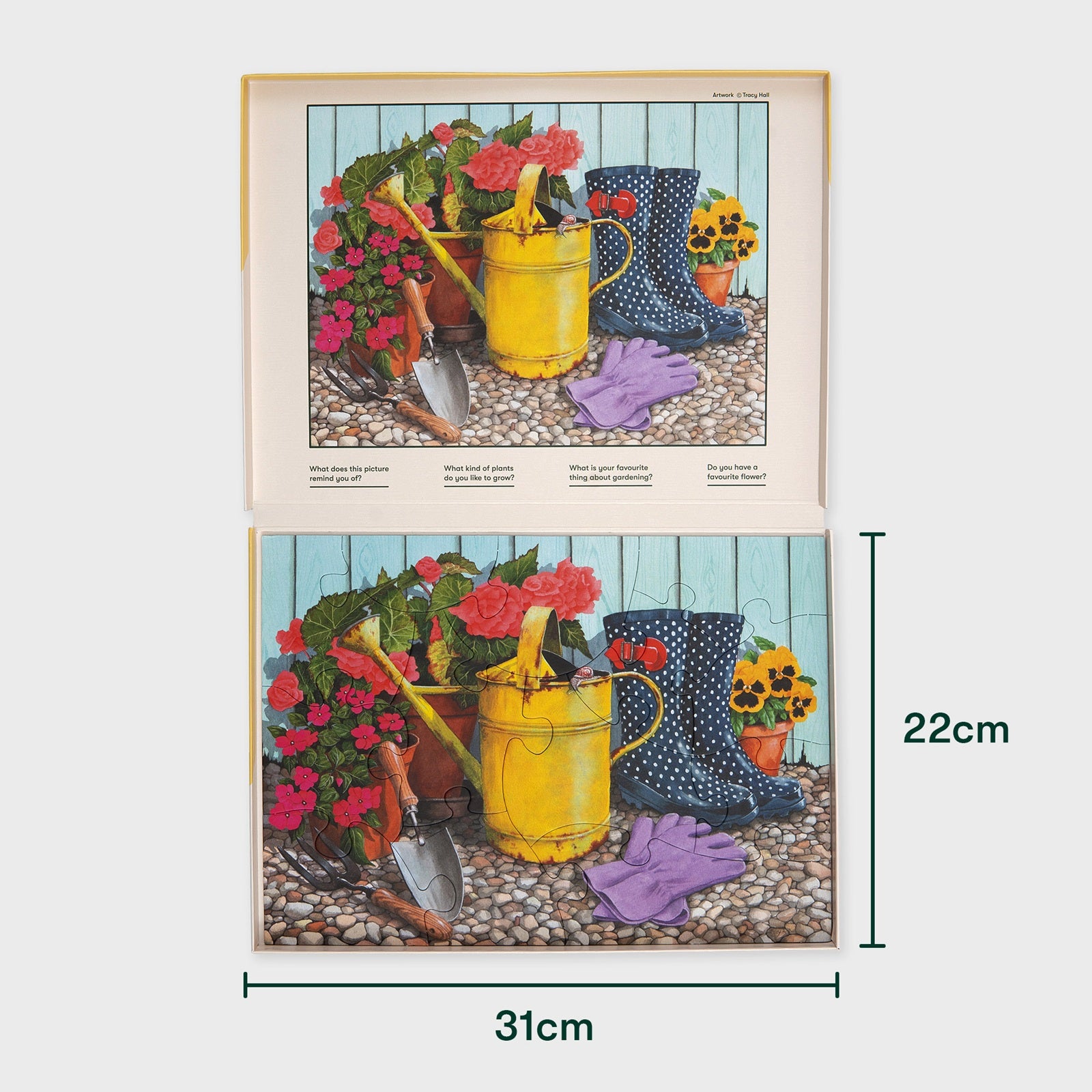 Puzzel - Liefde voor de Bloemen - 13 stukjes