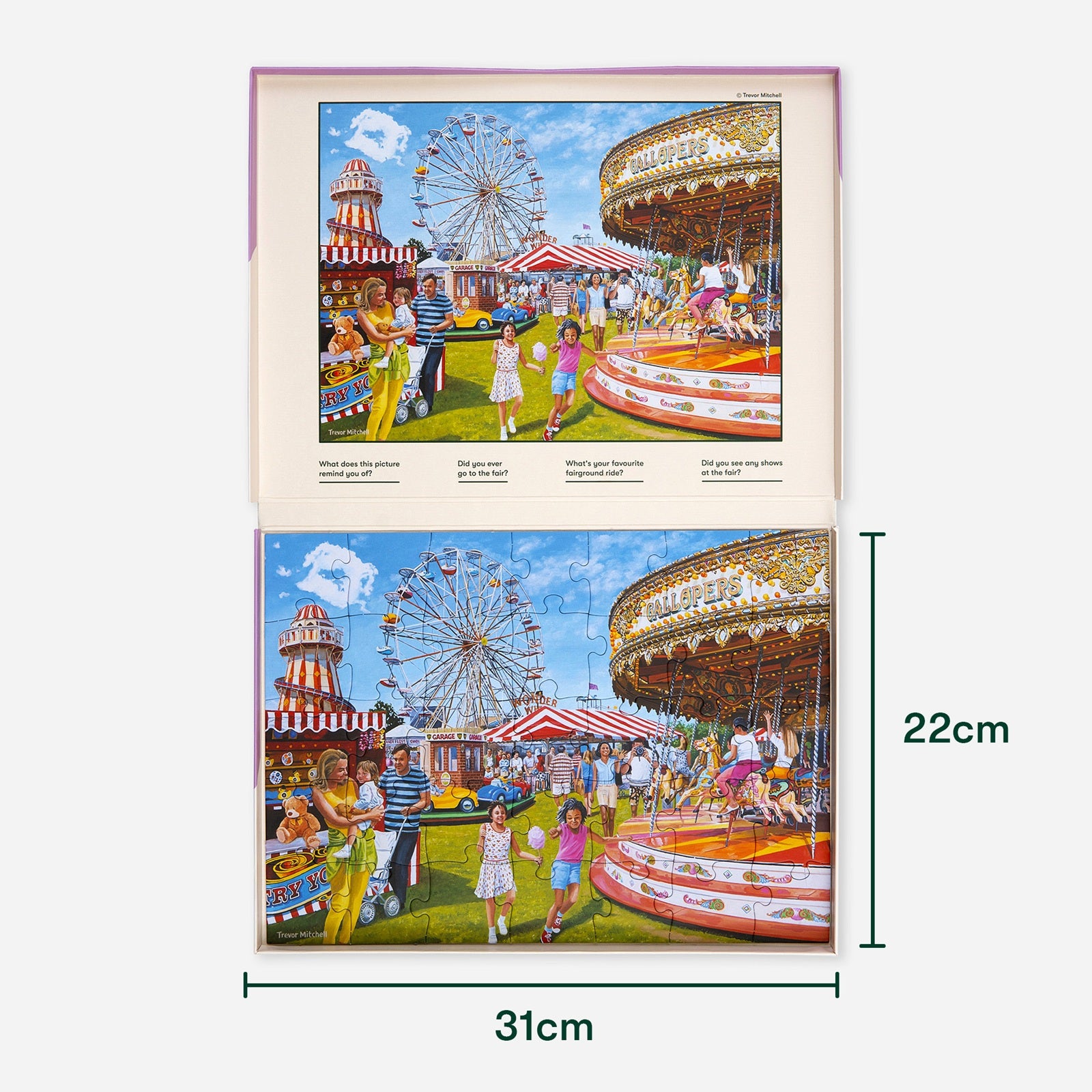 Puzzel - Kermis in de stad - 35 stukjes