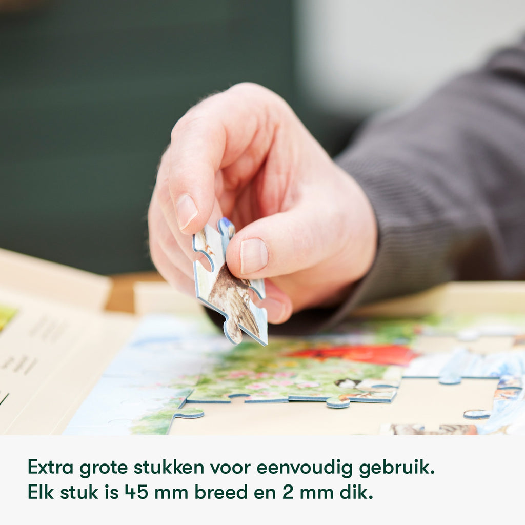 Puzzel - Kermis in de stad - 35 stukjes