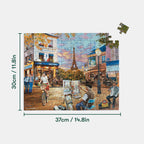 Puzzel - Sunset in Parijs - 100 stukjes