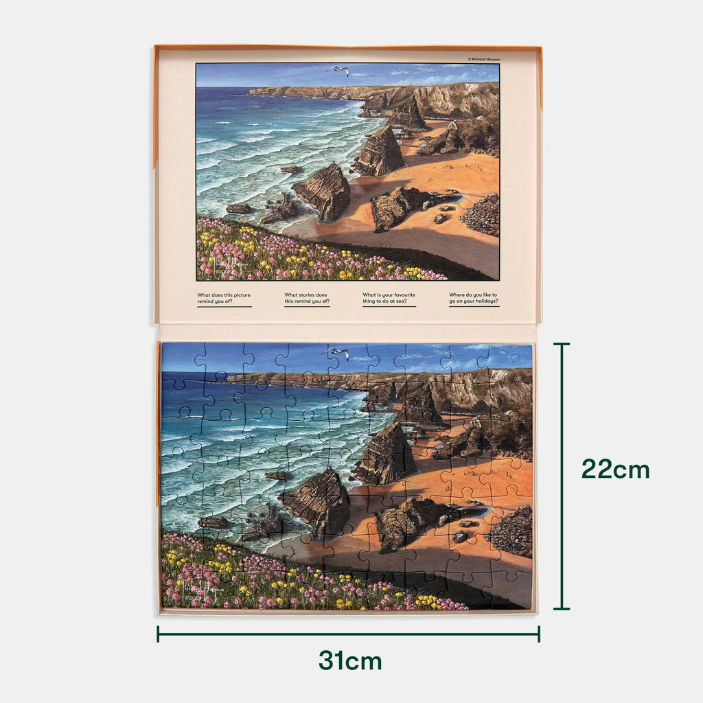 Puzzel - De wilde Kust - 63 stukjes