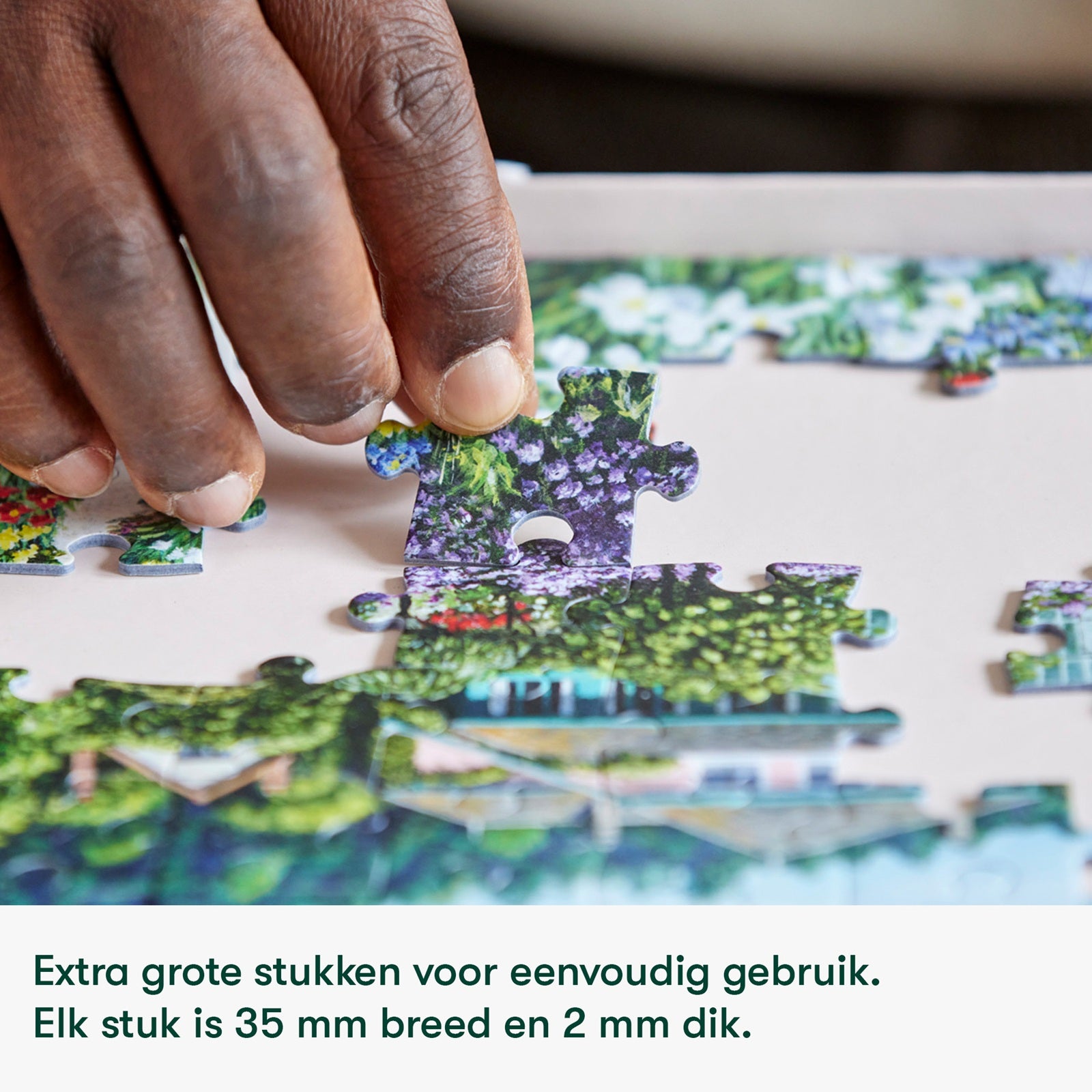 Afbeeelding van het spel Puzzel - De wilde Kust - 63 stukjes, speciaal geselecteerd  voor ouderen met dementie.