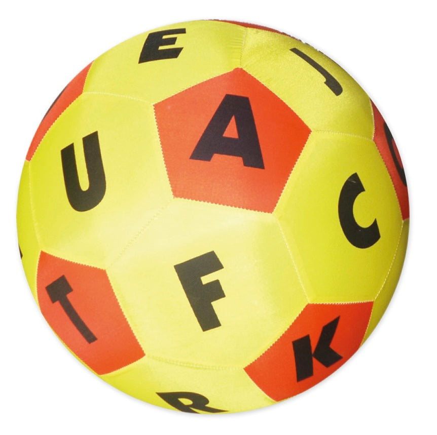 foto van het leuke spel voor dementerenden Speelbal alfabet