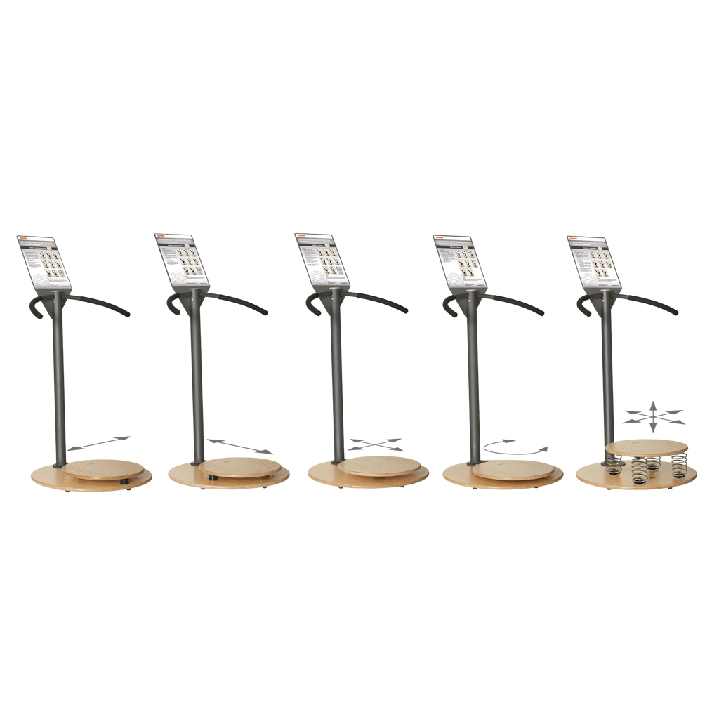 Afbeeelding van het spel Pedalo®-5S-Coördinatieparcours, speciaal geselecteerd  voor ouderen met dementie.