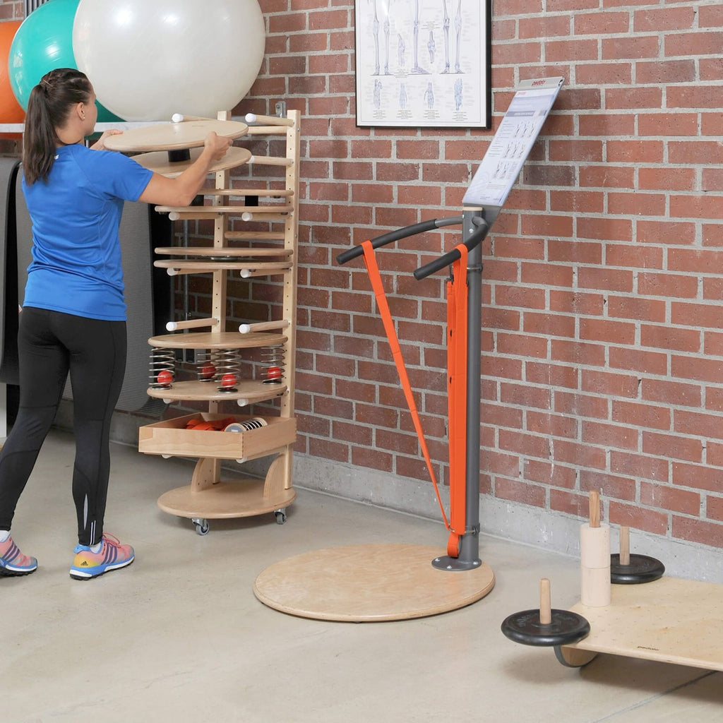 Afbeeelding van het spel Pedalo®-5S-Physiostation, speciaal geselecteerd  voor ouderen met dementie.
