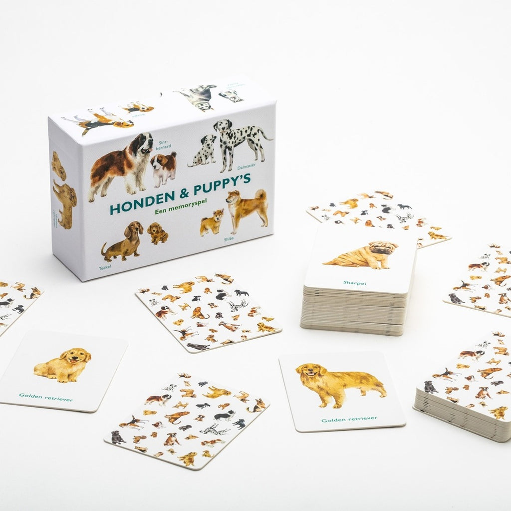 Honden & Puppy's - Een Memospel