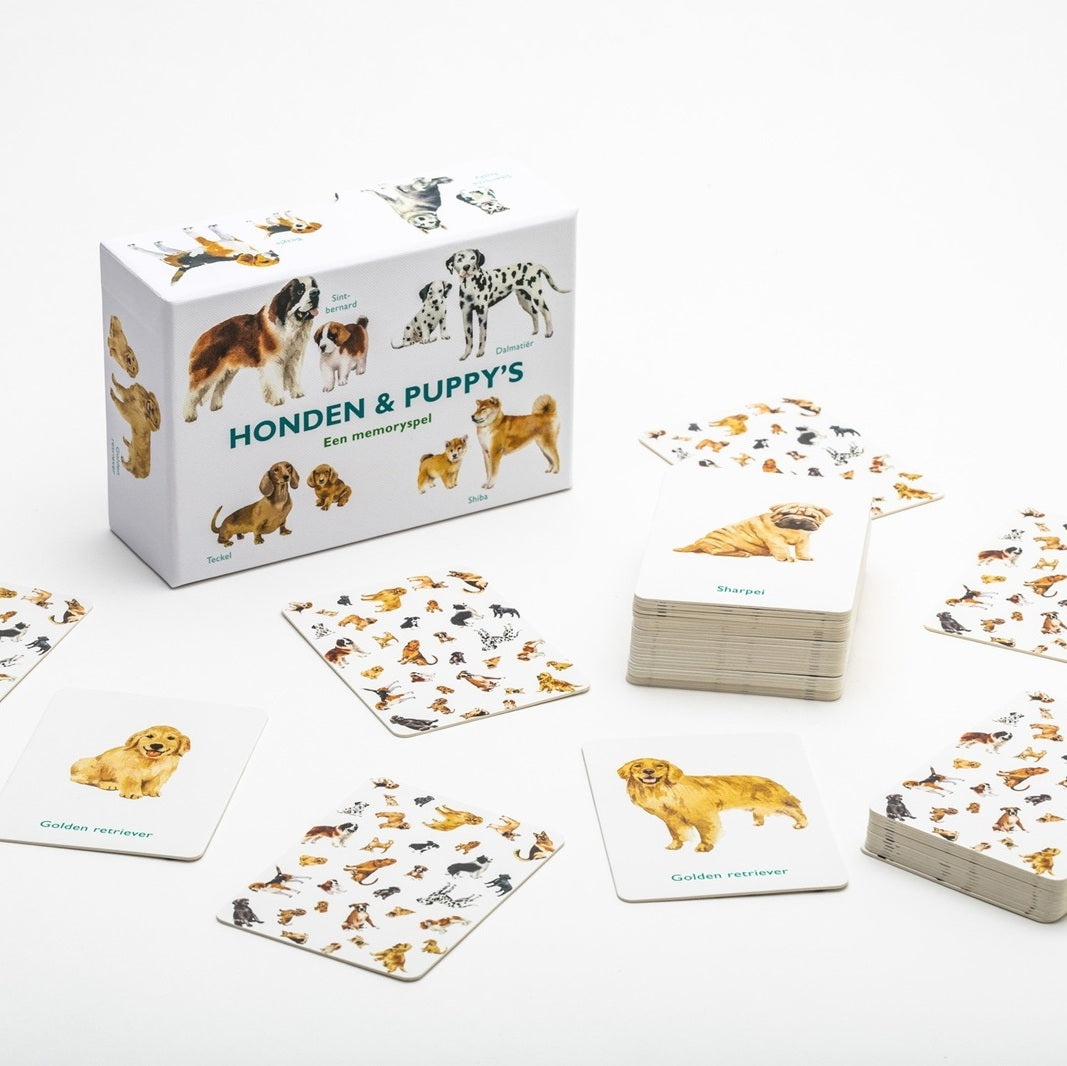 Honden & Puppy's - Een Memospel