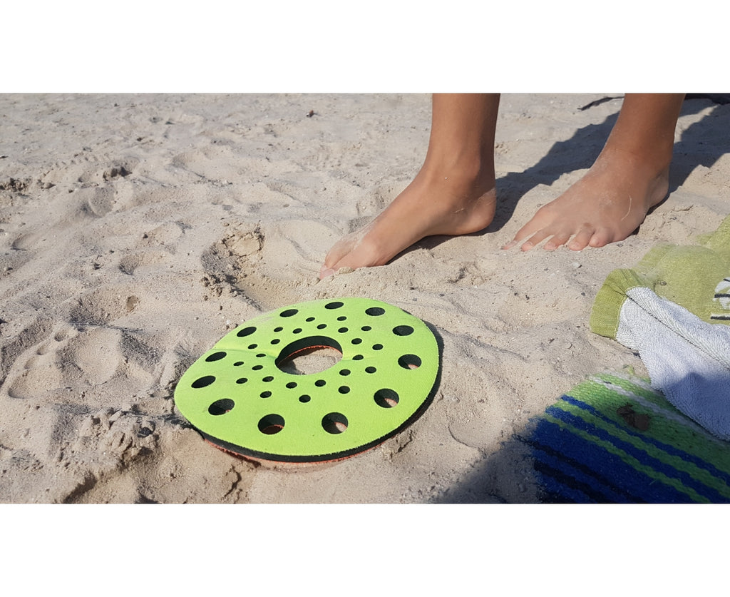 Afbeeelding van het spel Neo Frisbee, speciaal geselecteerd  voor ouderen met dementie.