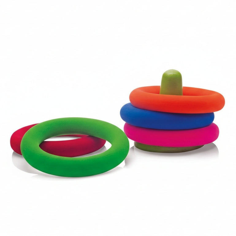 Rubbabu Ring Toss Spel – Zacht en veilig werpspel dat activering en plezier biedt voor senioren.