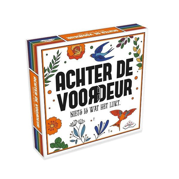 Afbeeelding van het spel Achter de voordeur spel, speciaal geselecteerd  voor ouderen met dementie.
