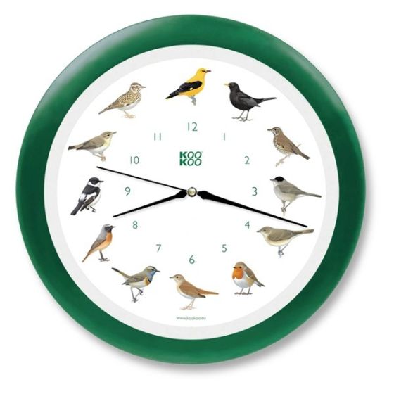 Zangvogels Kwartsuurwerk-Hout