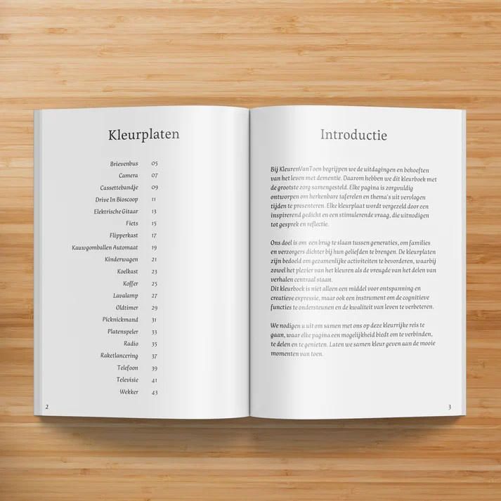 De Jaren 50 & 60 Kleurboek – Nostalgisch kleurboek voor ouderen, stimuleert creativiteit en geheugen bij dementie.