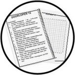 Doorloper grootletter puzzelboek
