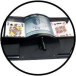 Kaarten schudmachine