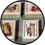 Kubus Puzzel Dieren I (6 delig)