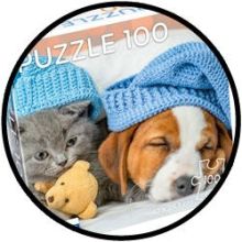 Puzzel - Hond en Kat (100 XXL)