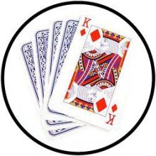 Giant playing cards