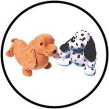 Het verzwaarde hondje