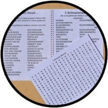 Grootletter woordzoeker 