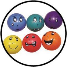 Ballen met emoties