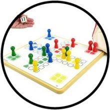 Wie ergert zich! - Ludo - Magneetversie