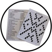 Kruiswoordpuzzel grootletter