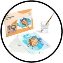 Schilderen met water - Ocean Life
