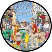 Puzzel - Op weg naar het strand (500 XL)