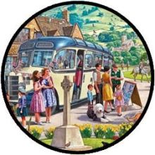 Puzzel - Onderweg met de Bus (100 XXL)