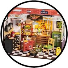 Bouwpakket voor Senioren - 3D Puzzel - Werkplaats Garage