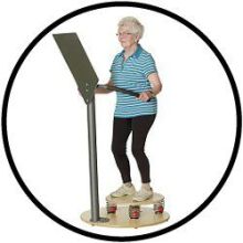 Pedalo®-Station 5S-Veerplateau