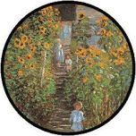 Monet Le Jardin a Vetheuil puzzel