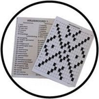 Kruiswoordpuzzel grootletter