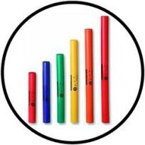 Boomwhackers set van 6 pentatonic