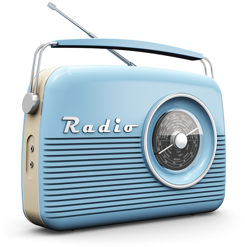 Een mooie nostalgische radio
